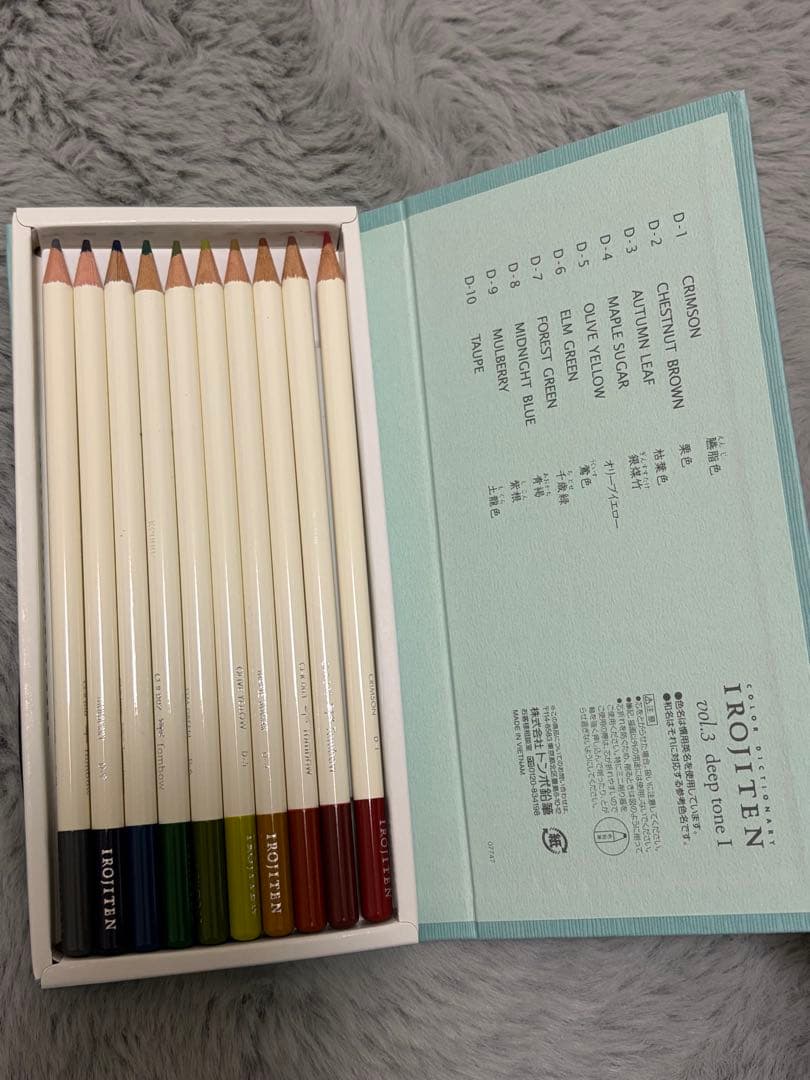 トンボ　色鉛筆