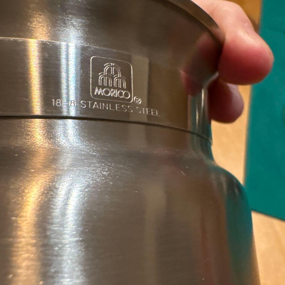 morico モリコステンレスコーヒーポット、カップ5客セット