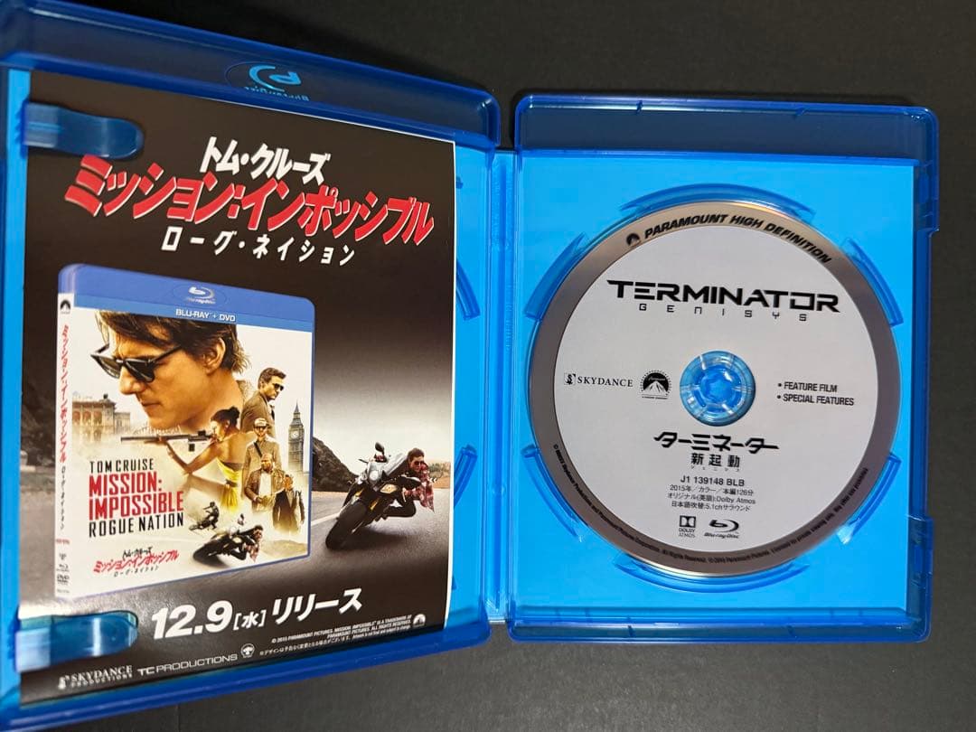ターミネーター 6作品セット⚠️新起動/ジェニシスはBlu-ray＋純正ケースのみ