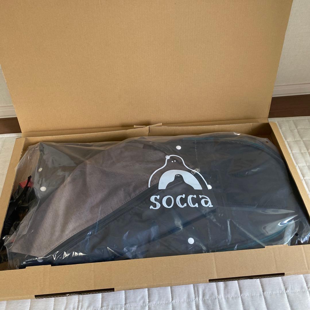 socca チャイルドシートカバー 後ろ用　マルト　グレー　ソッカ