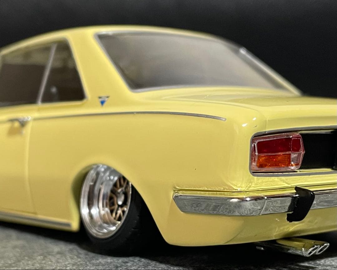 1/24 アシェット 国産名車 TOYOTA 1600GT改 カスタム 旧車
