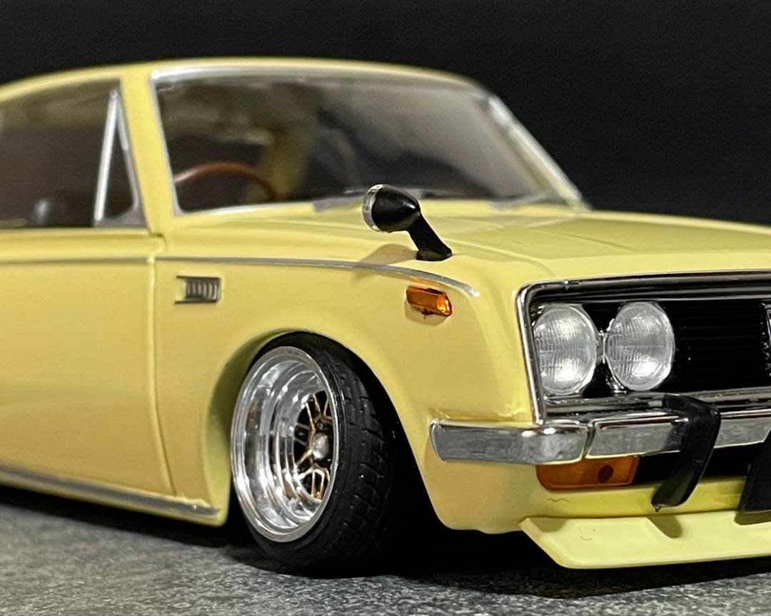 1/24 アシェット 国産名車 TOYOTA 1600GT改 カスタム 旧車