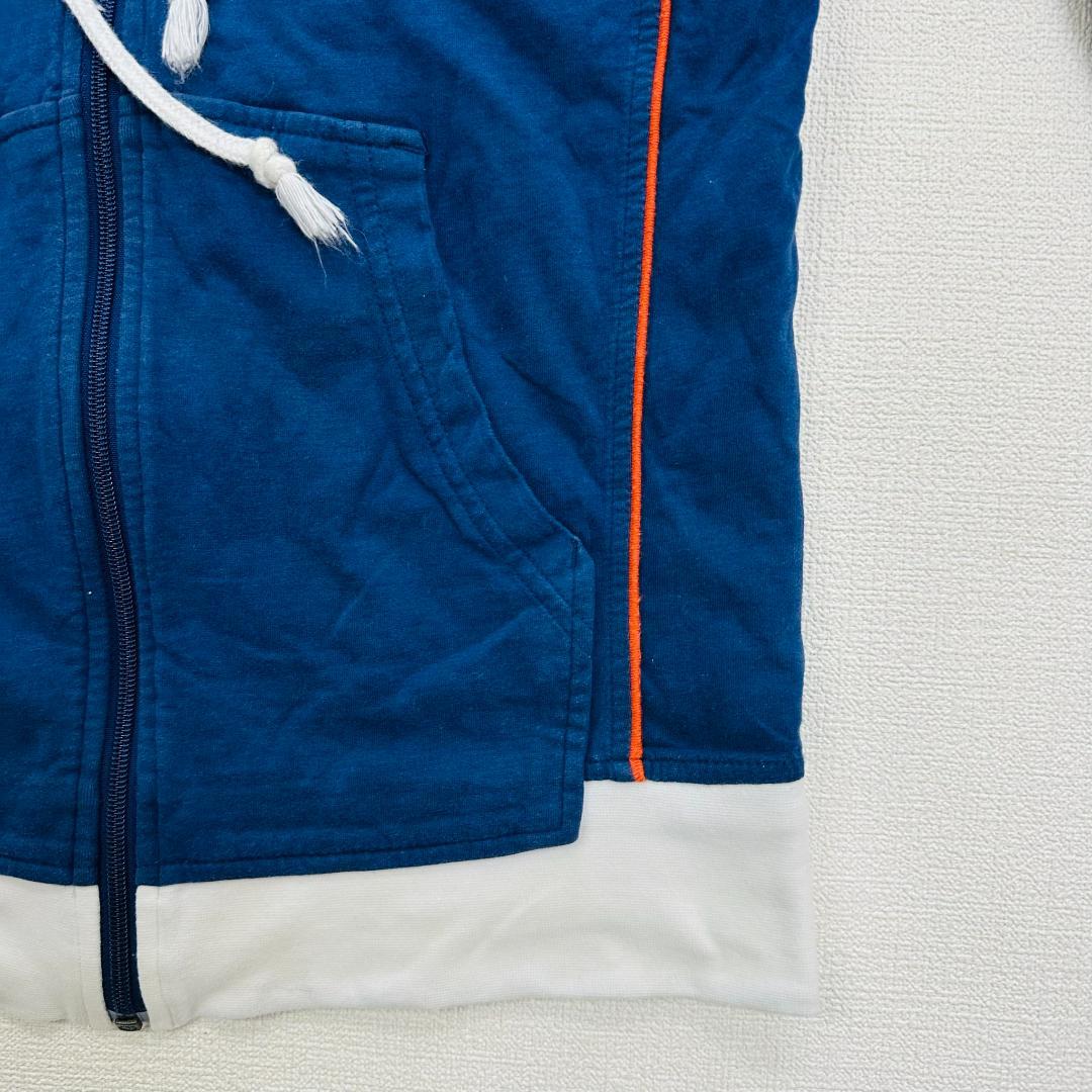 アディダス セットアップ ジャージ オレンジ L ネイビー　スリーストライプス