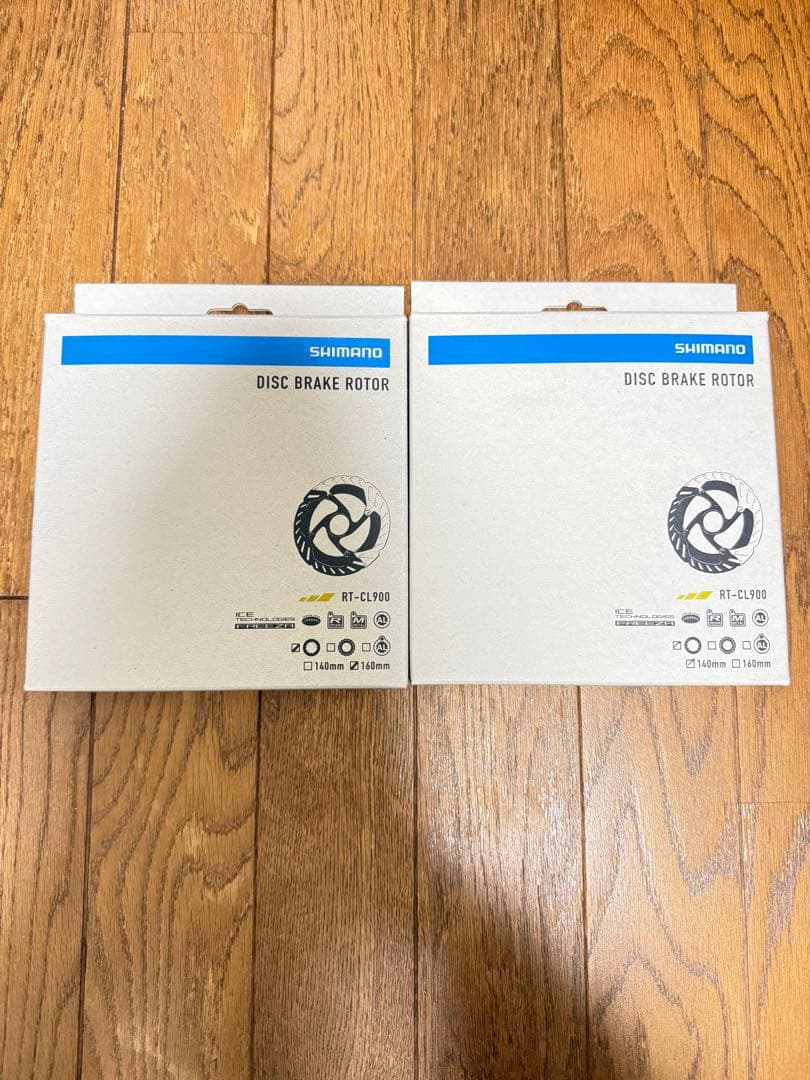 SHIMANO RT-CL800ディスクブレーキローター140mm,160mm