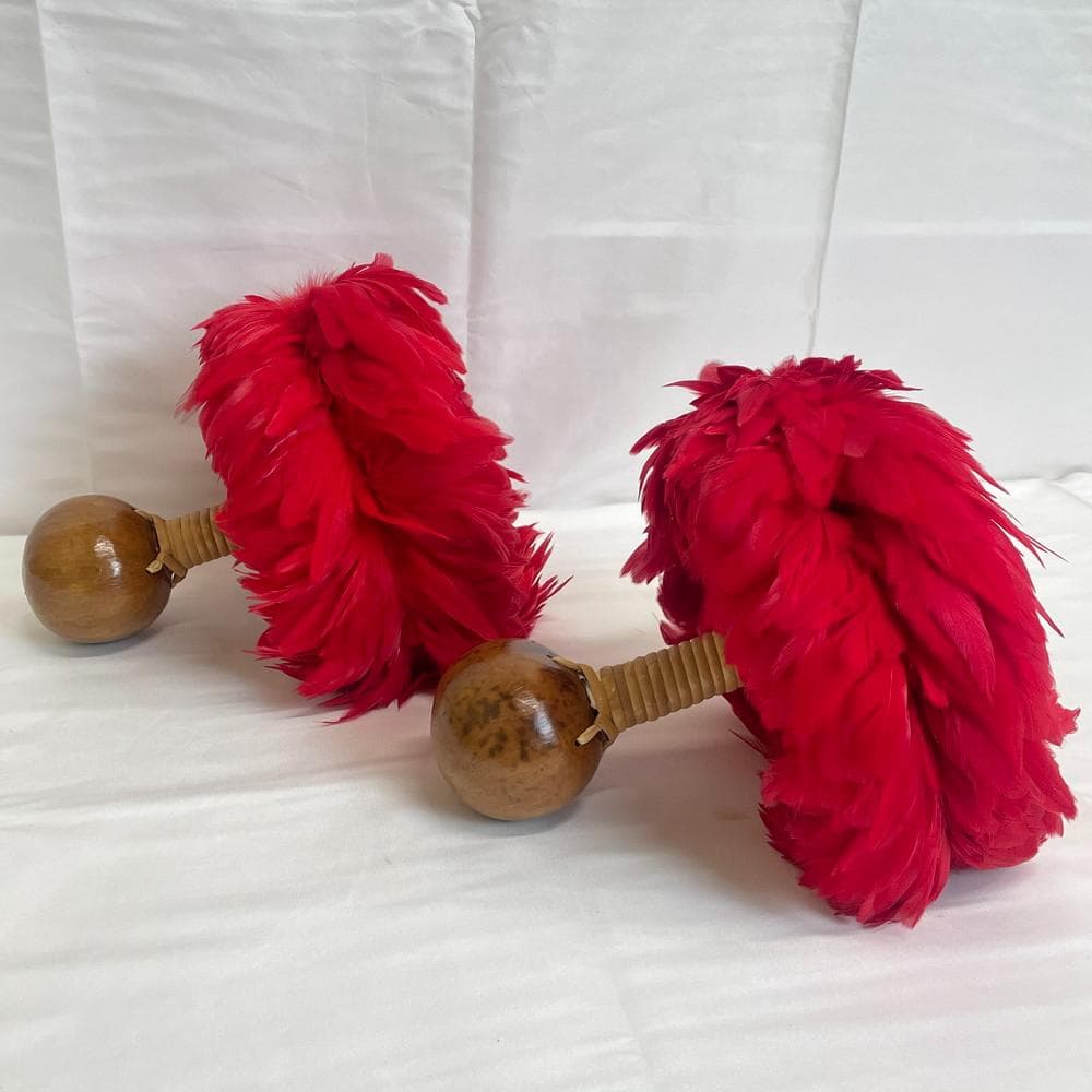 ◆フラダンス用 羽毛楽器ウリウリ 02038