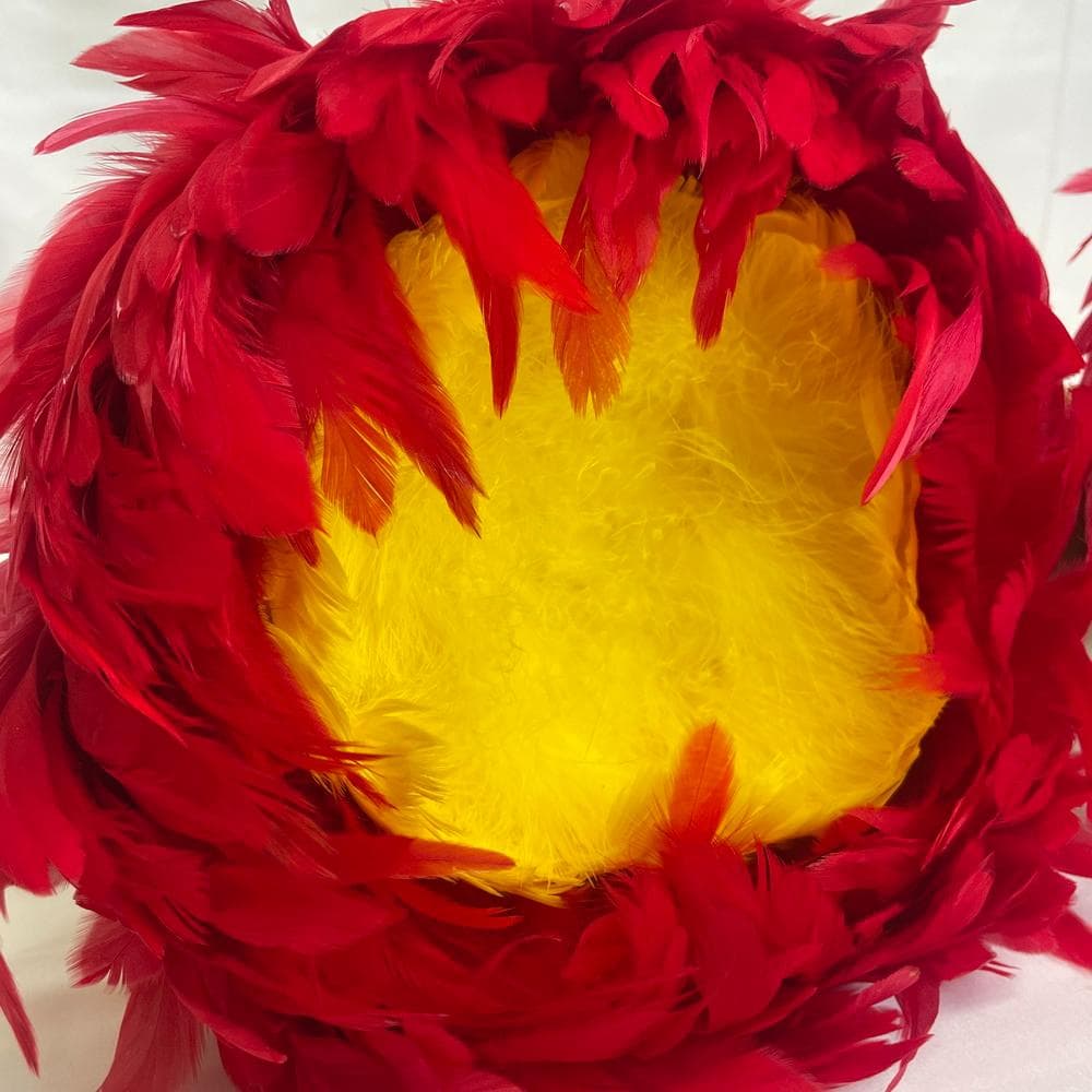 ◆フラダンス用 羽毛楽器ウリウリ 02038