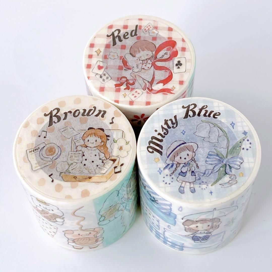 molinta　モリンタ　海外マステ　手帳デコ　コラージュ　11色　セット