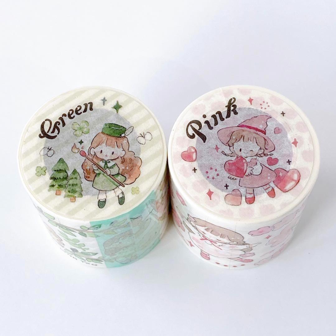 molinta　モリンタ　海外マステ　手帳デコ　コラージュ　11色　セット