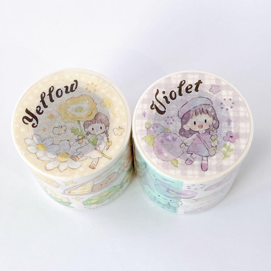 molinta　モリンタ　海外マステ　手帳デコ　コラージュ　11色　セット