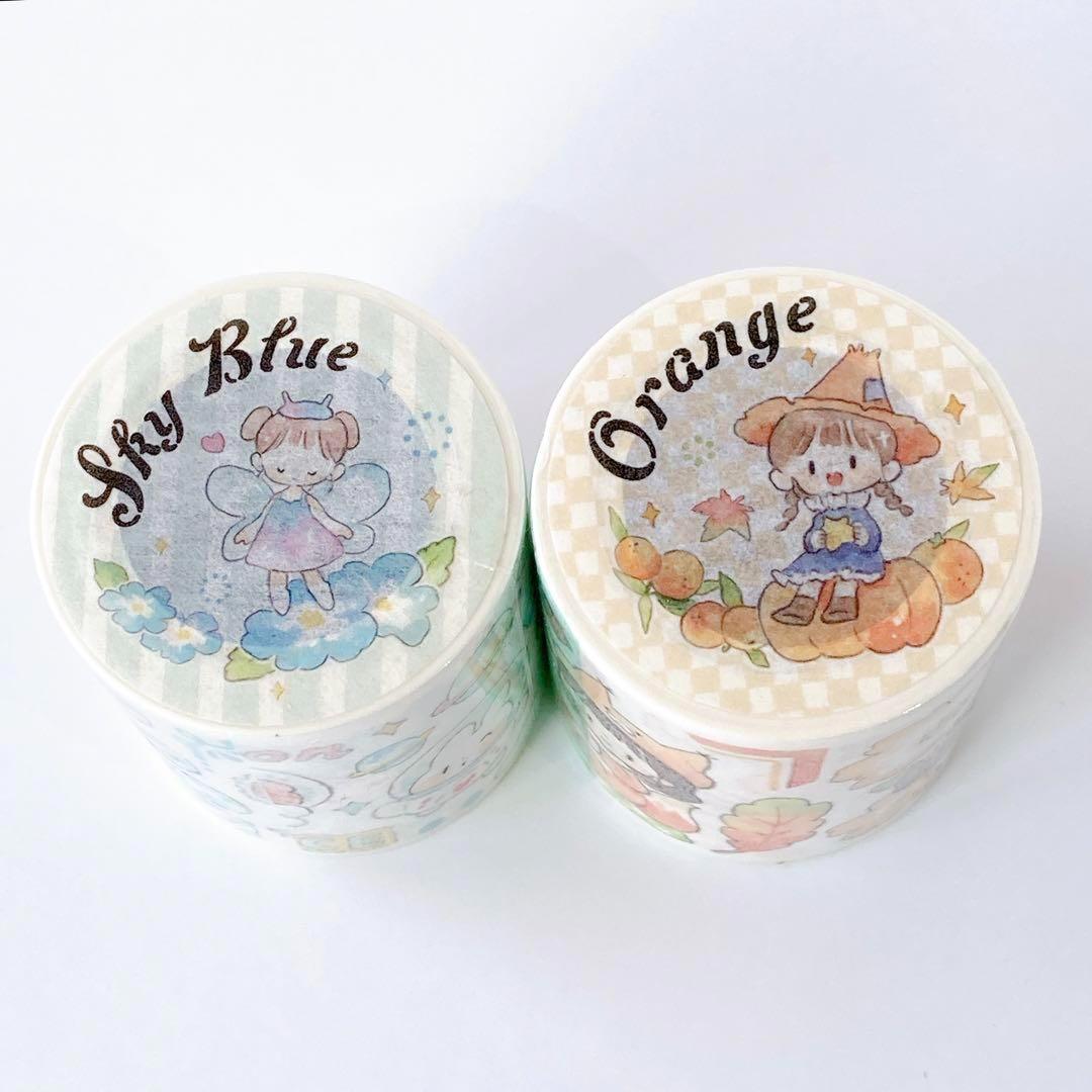 molinta　モリンタ　海外マステ　手帳デコ　コラージュ　11色　セット