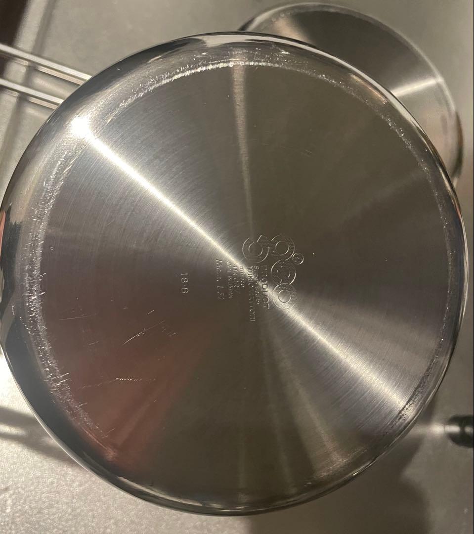 【美品】ジオプロダクト 片手鍋 16cm 2個セット