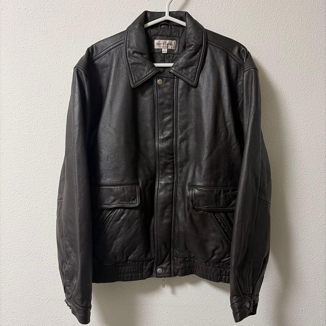 ピエールカルダン レザージャケット