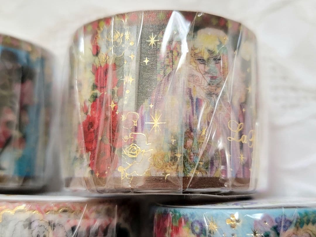 超激レア　入手困難　ベルサイユのばら　箔入りマスキングテープ　5個セット　超希少