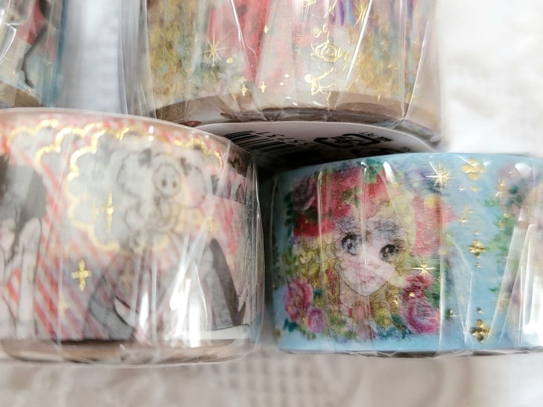 超激レア　入手困難　ベルサイユのばら　箔入りマスキングテープ　5個セット　超希少