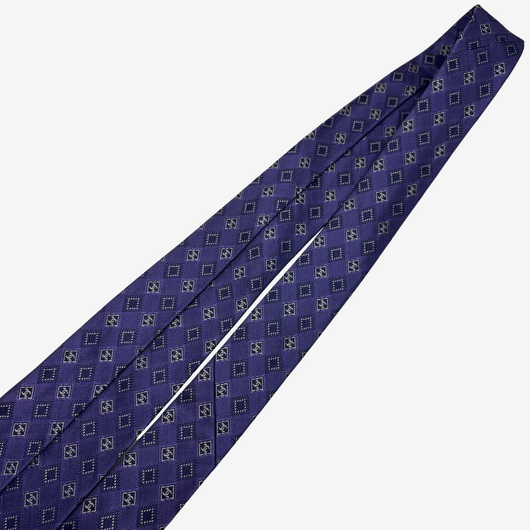 ☆Jennie.G★ 様CHANEL シルクネクタイ ココマーク 格子柄