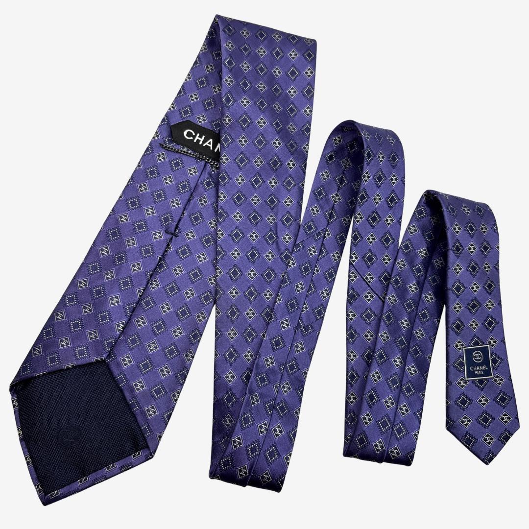 ☆Jennie.G★ 様CHANEL シルクネクタイ ココマーク 格子柄