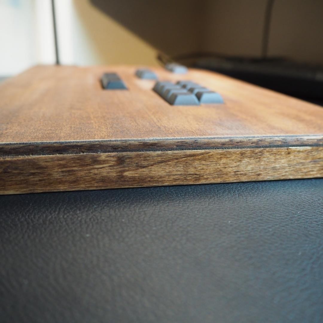 木製レバーレス　キーボード分割タイプ