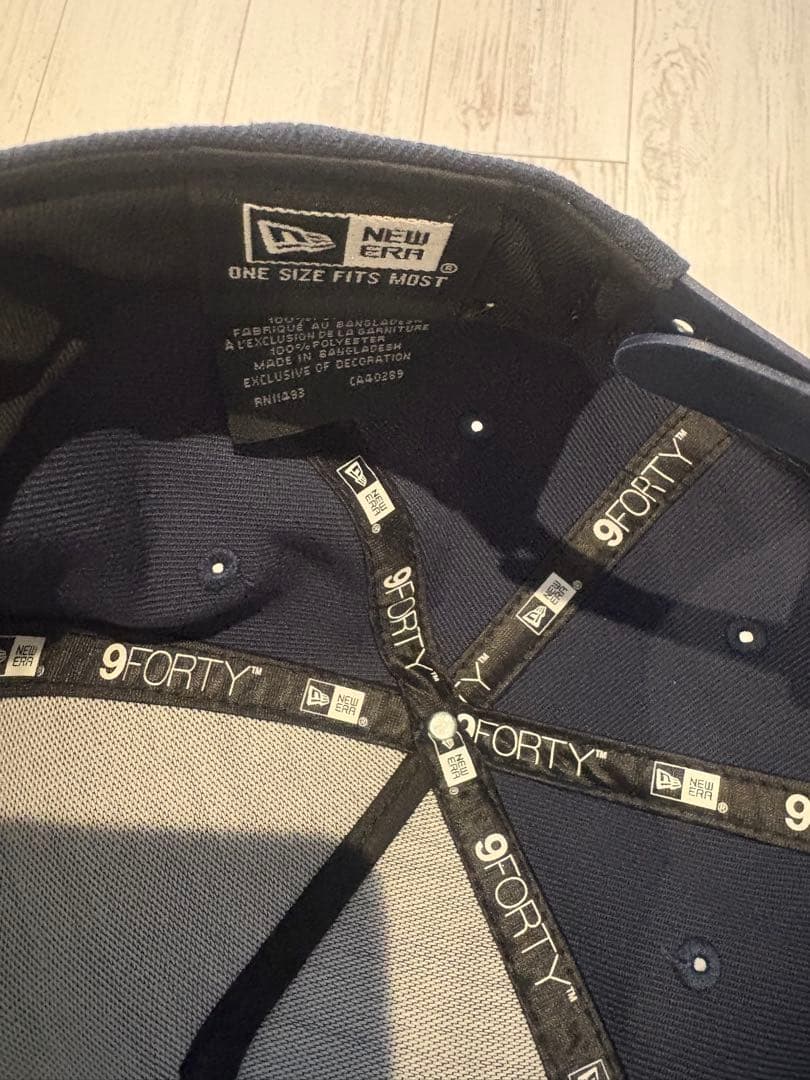 NEW ERA 9FORTY LAキャップ ネイビー ドジャースシティコネクト