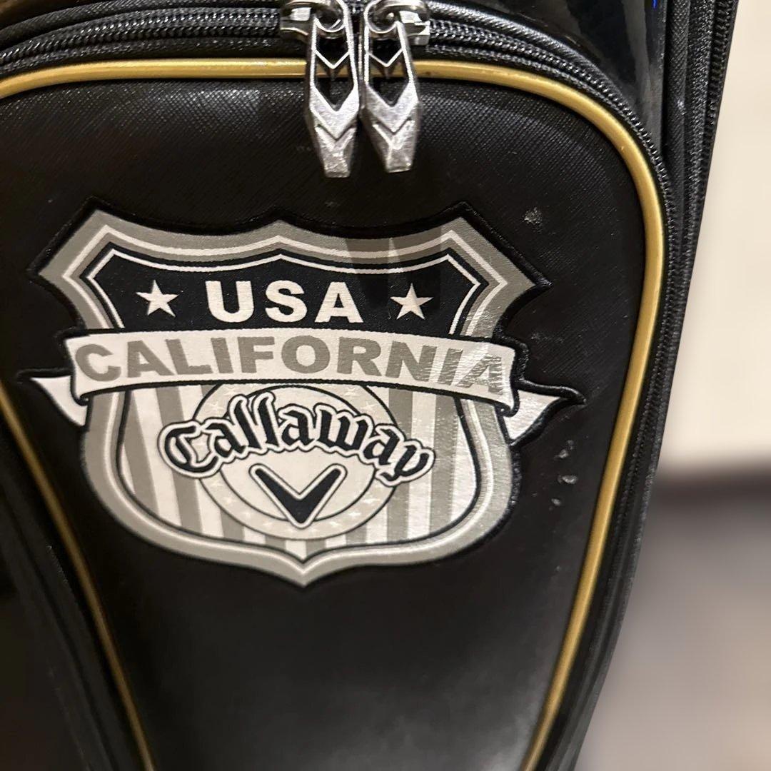 Callaway ゴルフキャディバッグ 黒/黄色