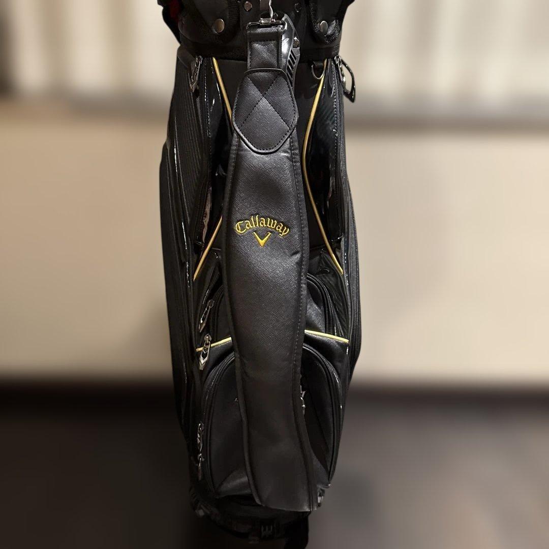 Callaway ゴルフキャディバッグ 黒/黄色