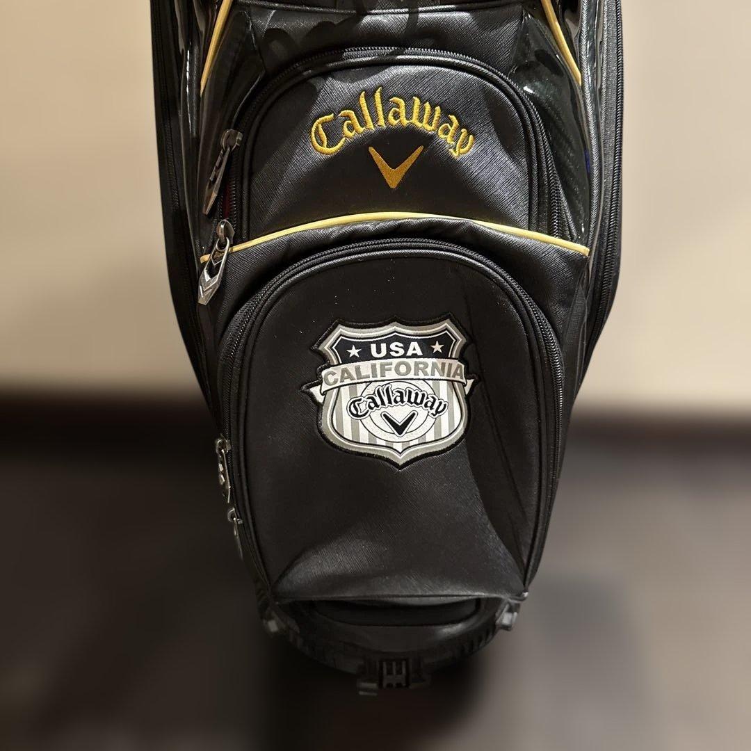 Callaway ゴルフキャディバッグ 黒/黄色