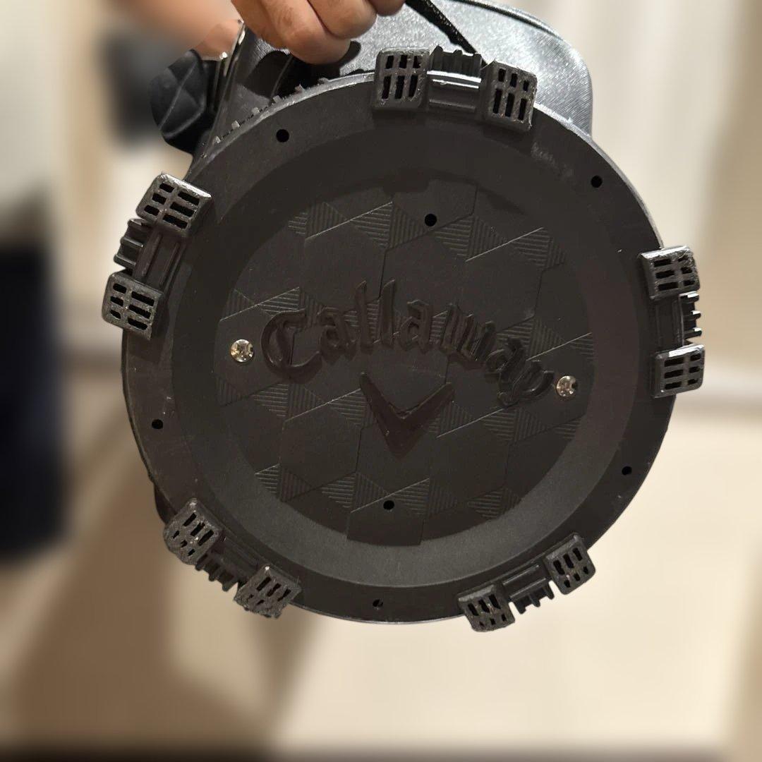 Callaway ゴルフキャディバッグ 黒/黄色