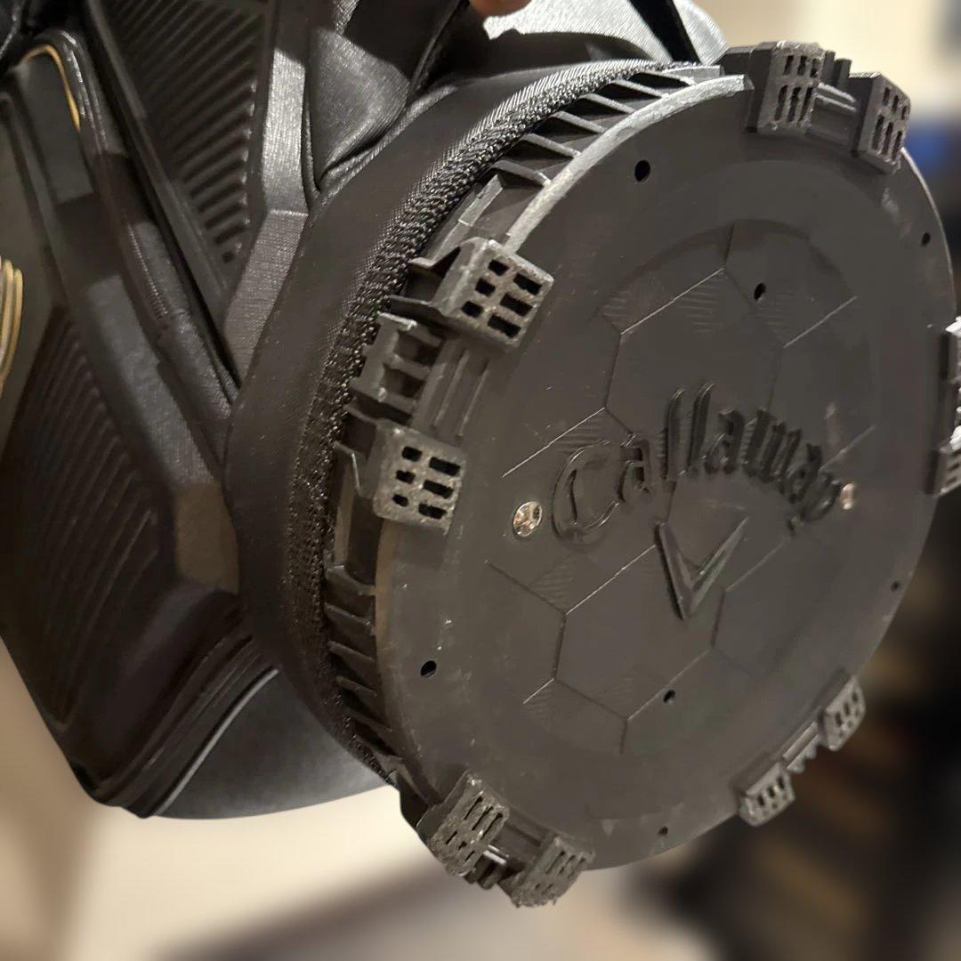 Callaway ゴルフキャディバッグ 黒/黄色