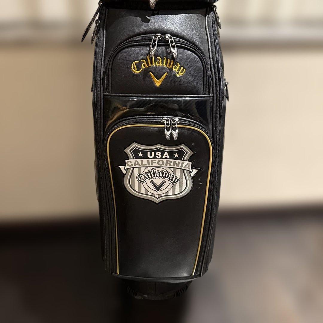 Callaway ゴルフキャディバッグ 黒/黄色