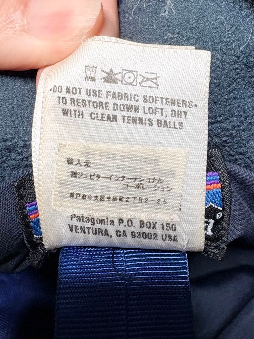 patagonia グースダウンベスト L