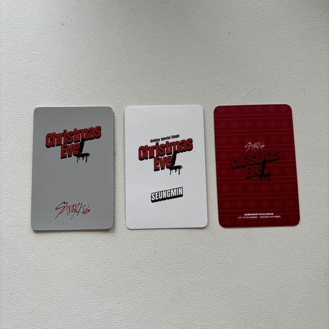 straykids スンミン christmasEvel トレカ