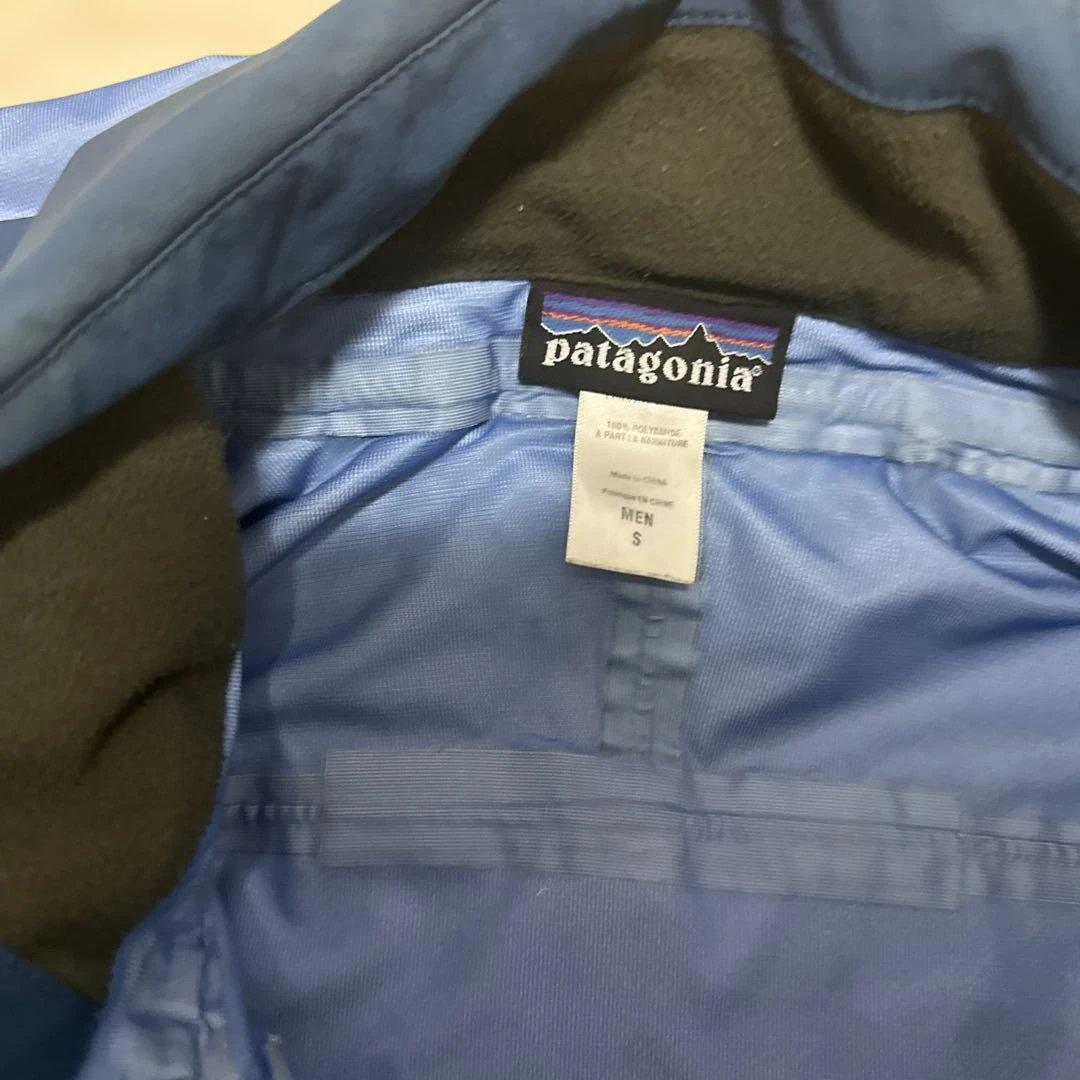 Patagonia フィッシングジャケット ネイビー　s トラウト　パタゴニア