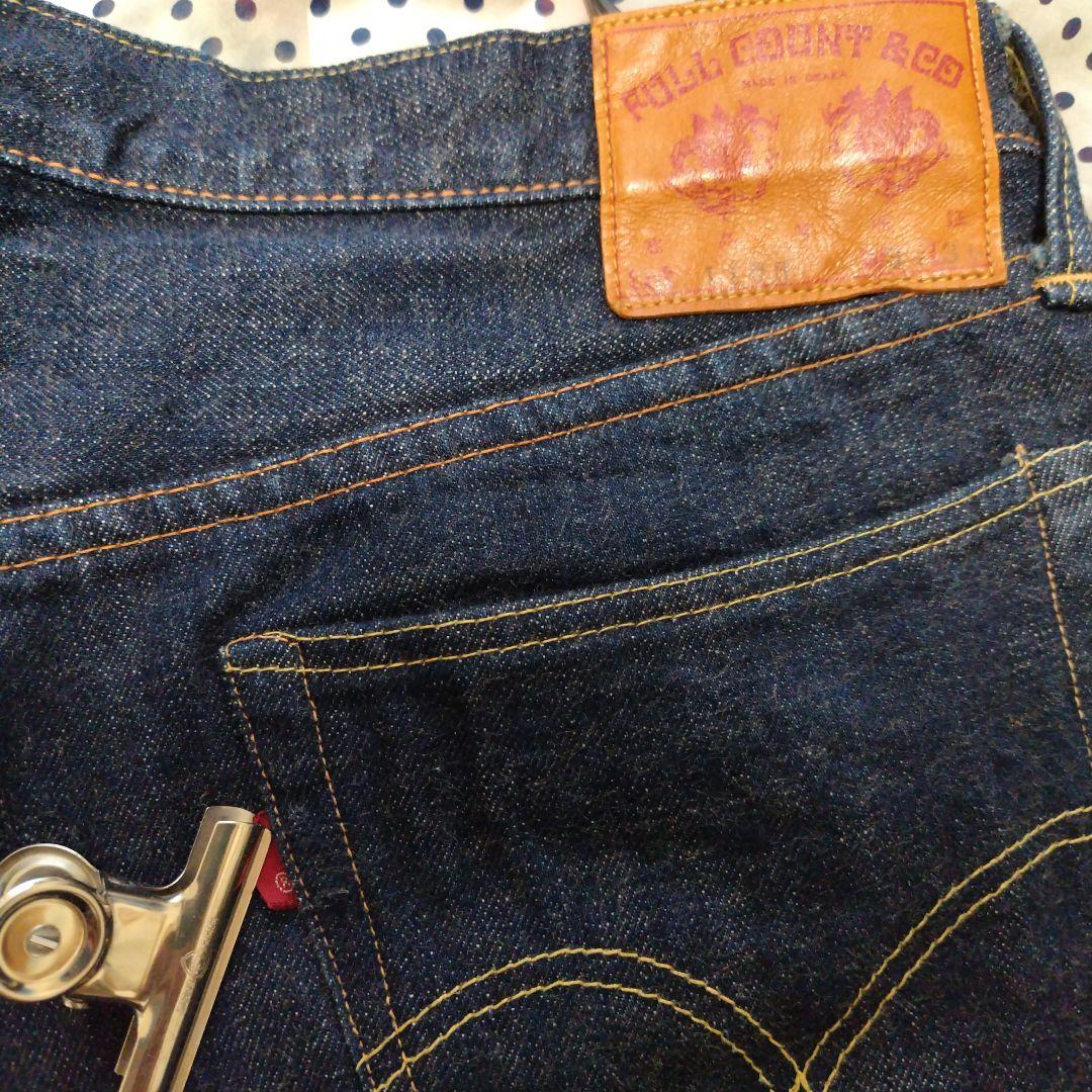 @*う様 FULL CREAM & CO. ダークデニムジーンズ