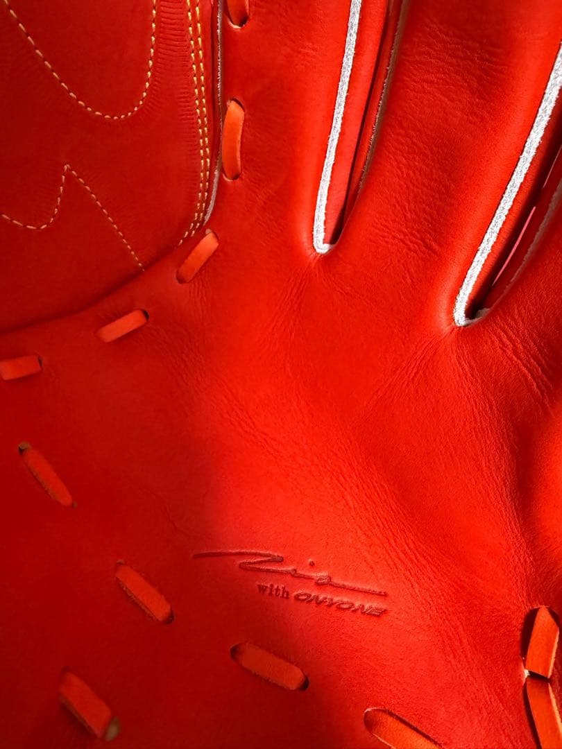 アイピーセレクト 硬式投手用グローブ ラベル交換済み