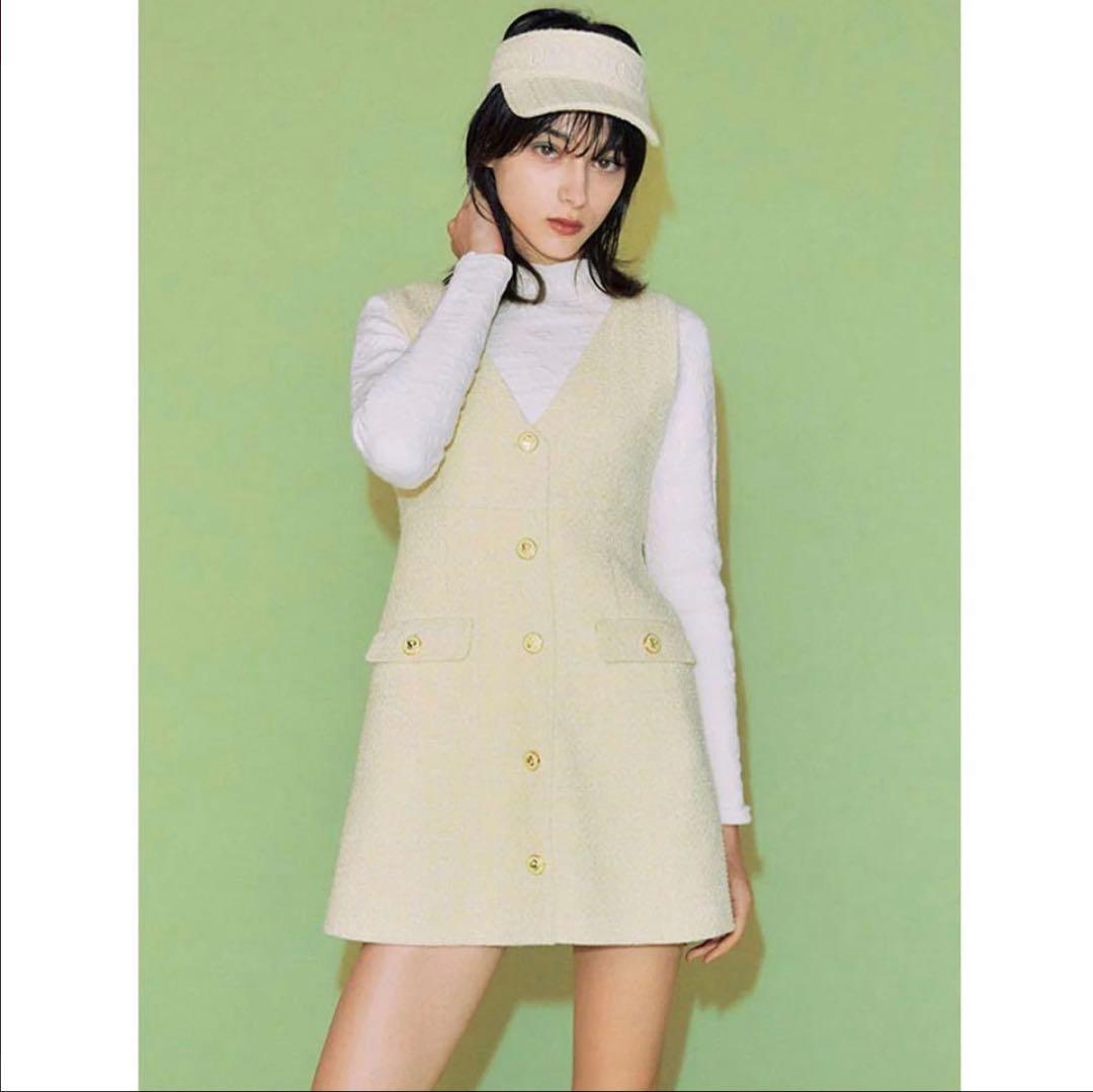 Eimy Golf Eimy Istoire ミルキーツイードスカート