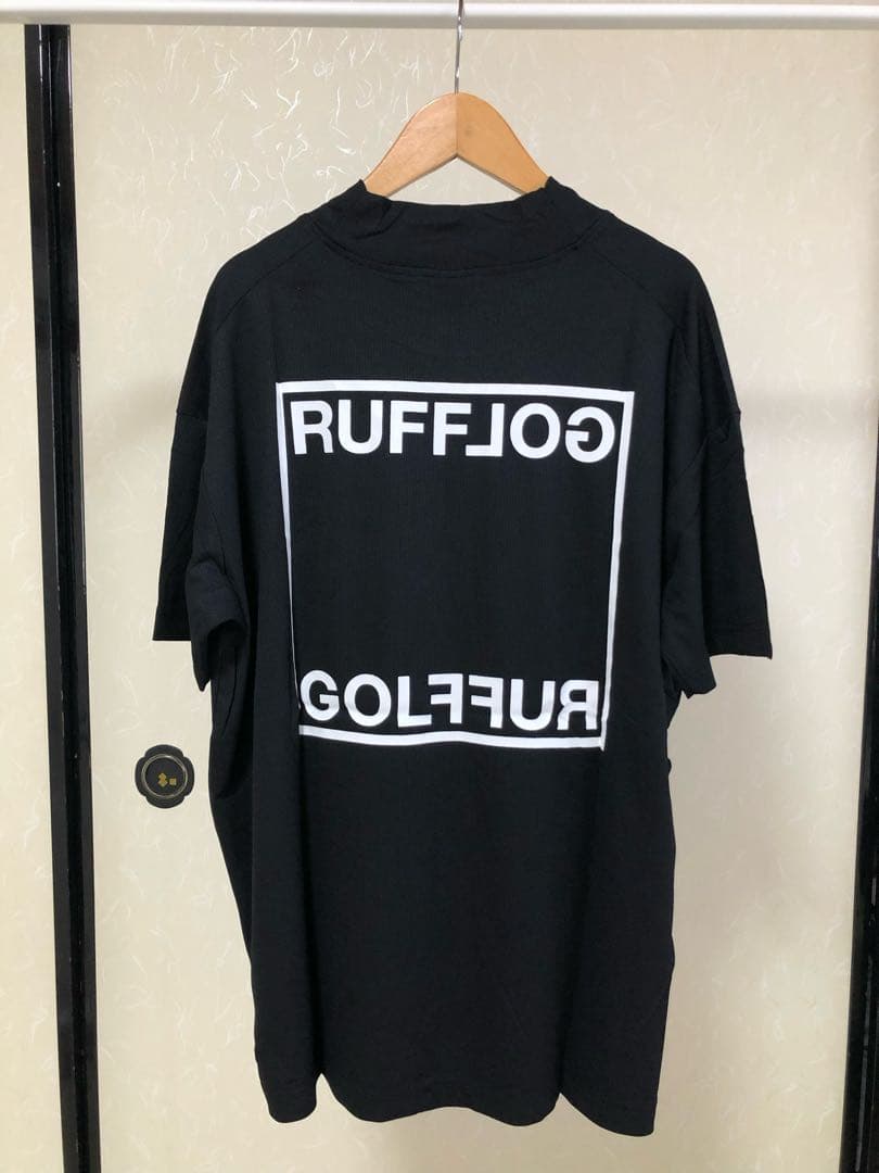 RUFFLOG MOCK NECK BLACK ラフロッグ　サイズXL