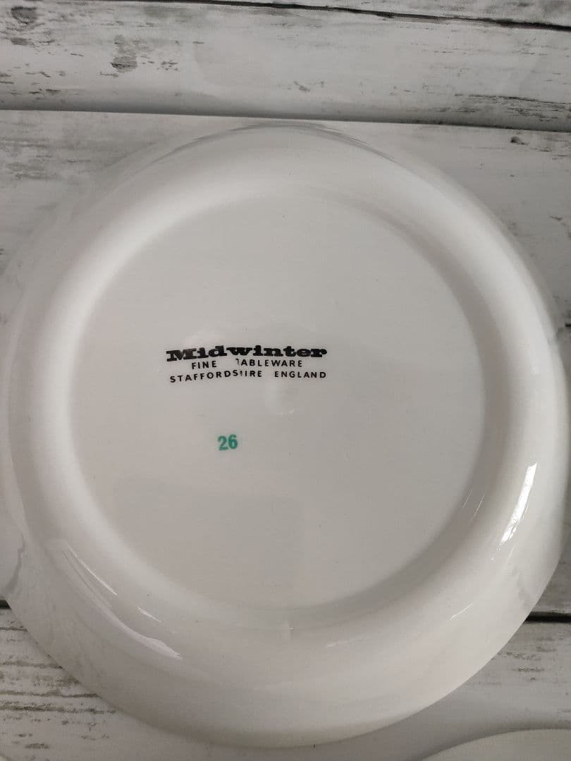 midwinter スパニッシュガーデン サラダ皿 5枚セット