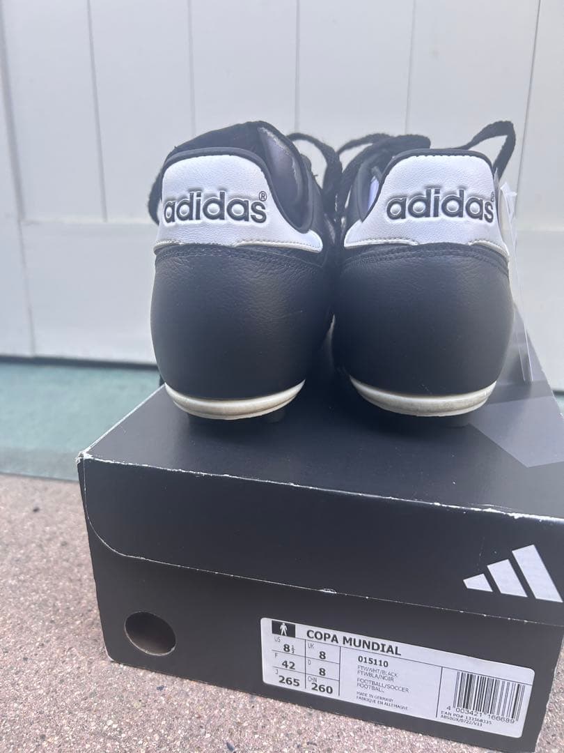 【着用3回】最安値adidas ドイツ製コパムンディアル26.5cm 箱付