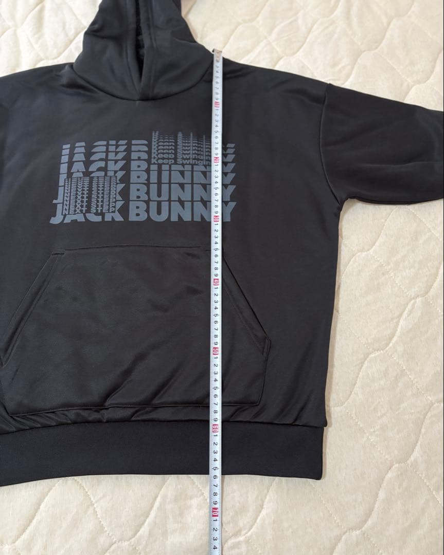 JackBunny ‼︎裏フリースパーカー ブラック 4（M）新品未使用 正規品