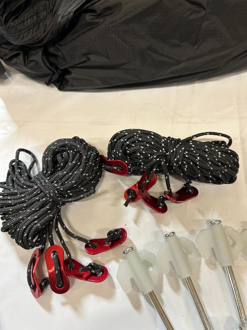 M-㉚【訳ありUSED】G-tent-M200 ドームテント 黒 4-6人用