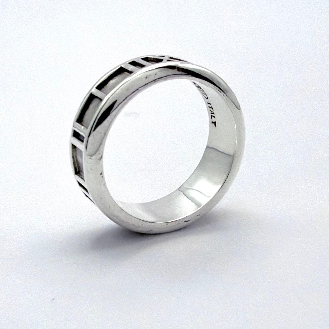 極美品 鏡面仕上げ ティファニー アトラス リング シルバー925 13号
