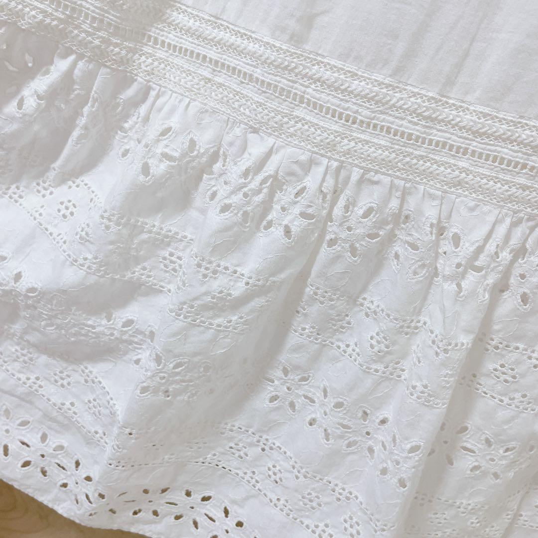 新品　NOWOS ノーウォス　完売品　コットンレースドレス　定価¥45,000