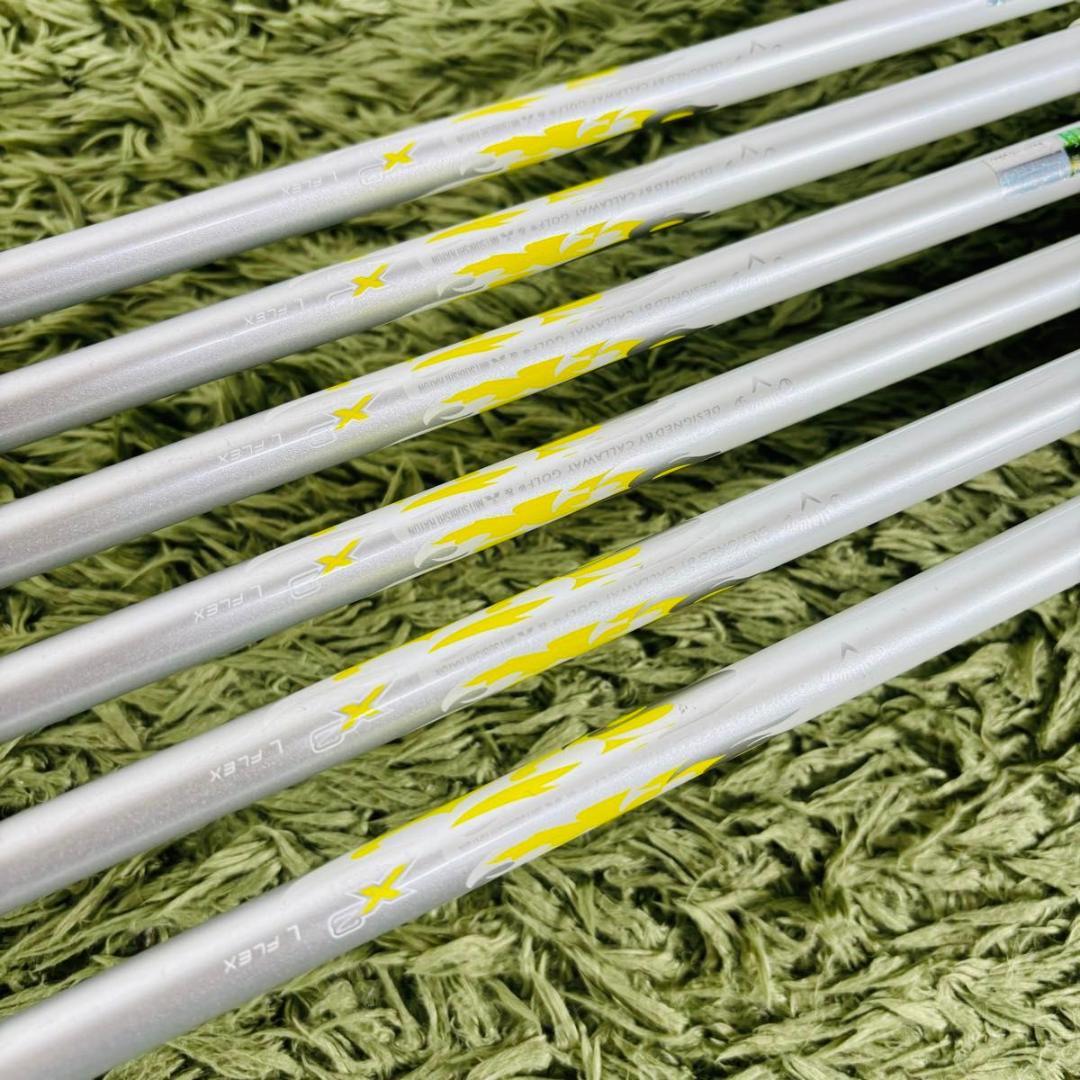 キャロウェイ X2ホット アイアン6本セット レディースゴルフ 初心者 大人気