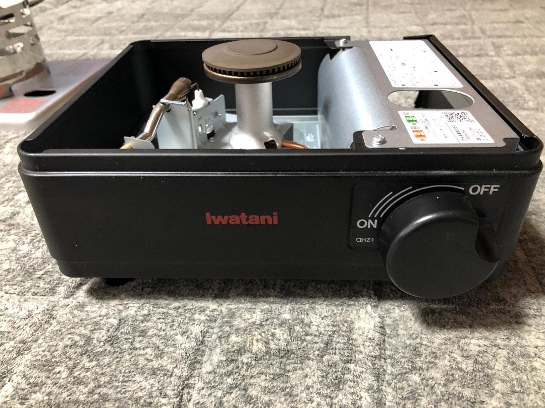 IWATANI カセットフー CB-IZ-1 卓上ガスストーブ兼ガスコンロ