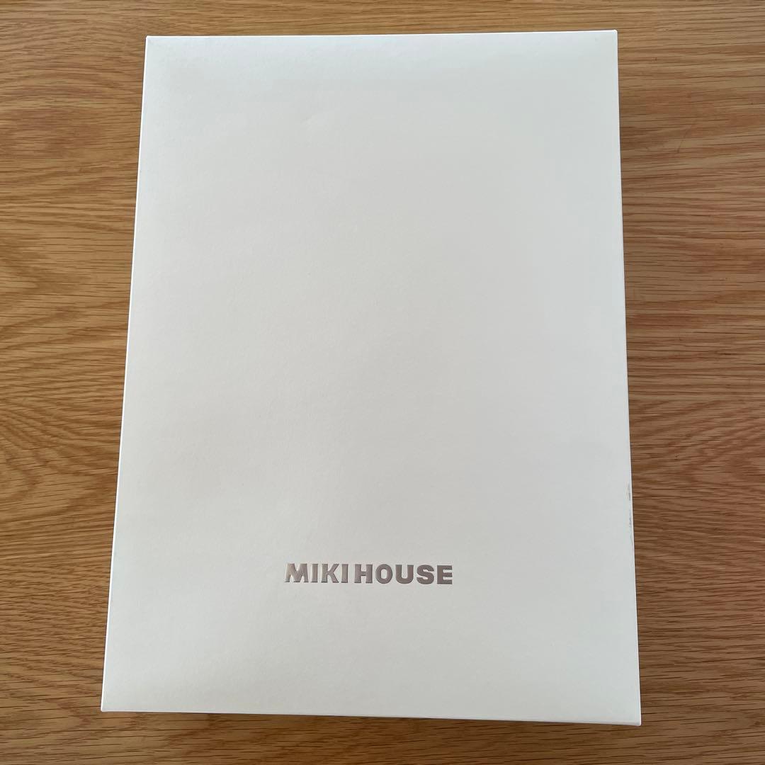 MIKI HOUSE ベビードレスとボンネットセット