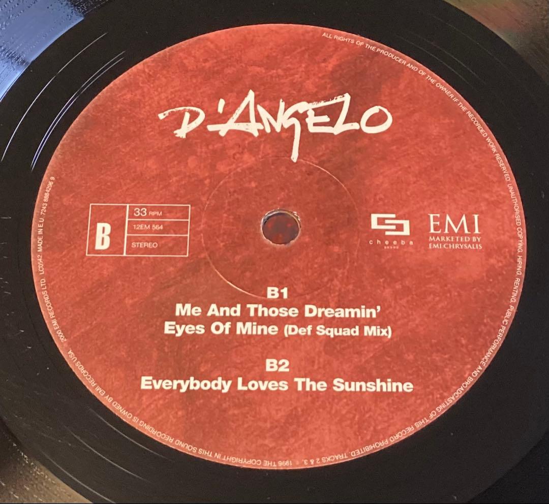 D'Angelo Untitled(How Does It Feel?)レコード