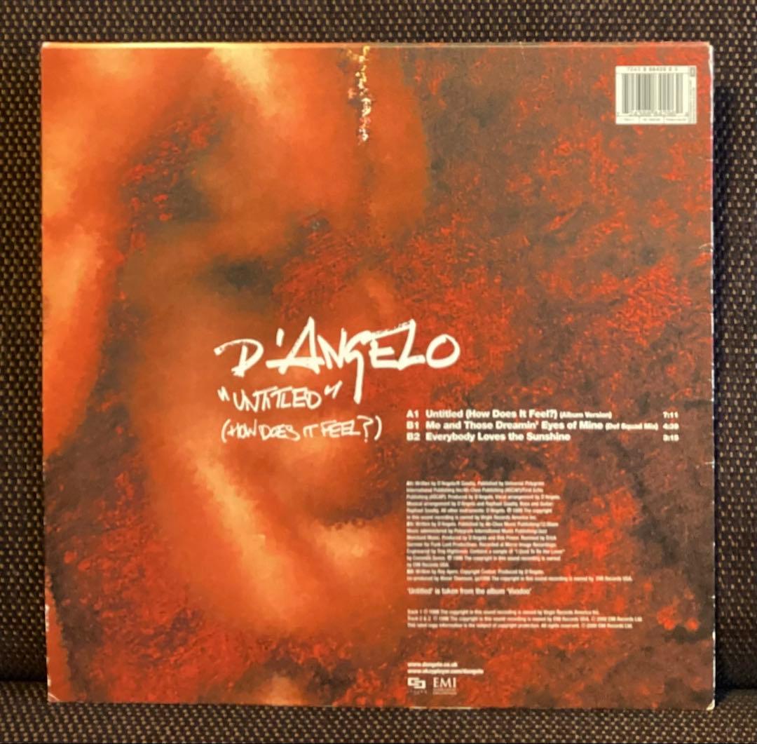 D'Angelo Untitled(How Does It Feel?)レコード
