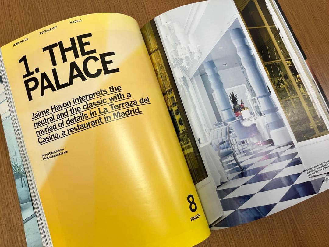 FRAME #61 (MAR/APR 2008)　インテリア アート 海外雑誌