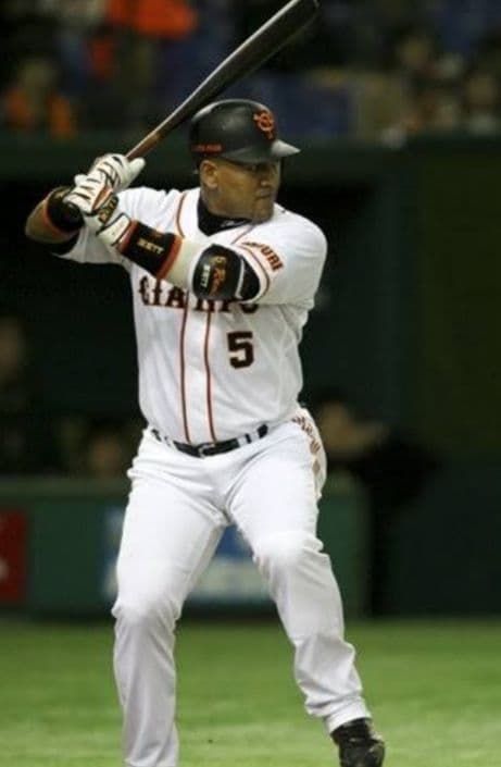 【プロコレ】巨人　ジャイアンツ　ラミレス　ホームユニフォーム　アディダス　XO