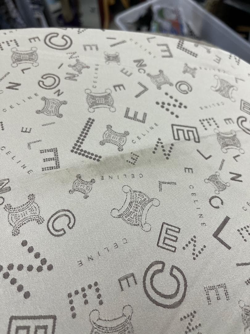 CELINE　セリーヌ　雨傘　長傘　レザーハンド　木製　高級　ロゴ