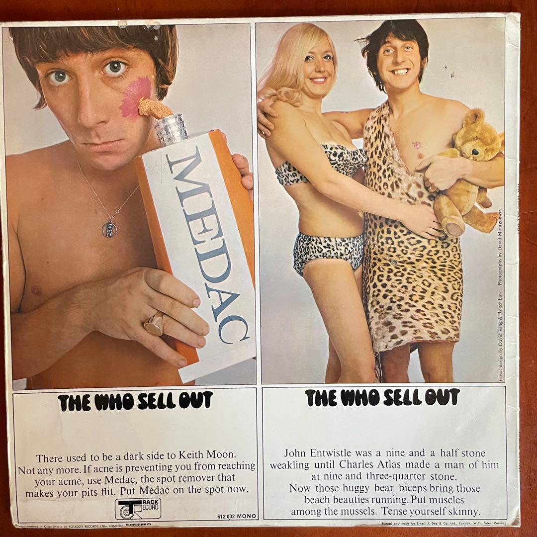 UKorg THE WHO SELL OUT MONO レコード